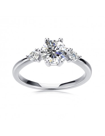 Moissanite Diamond De Valeur Ring