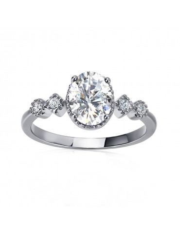 Moissanite Diamond L'aise Ring