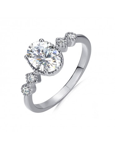 Moissanite Diamond L'aise Ring