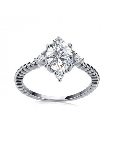 Moissanite Diamond La Passion Ring