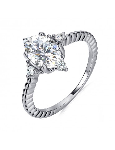 Moissanite Diamond La Passion Ring