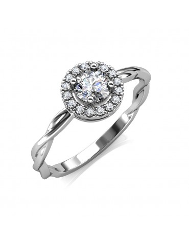 Moissanite Diamond Eléonore Ring