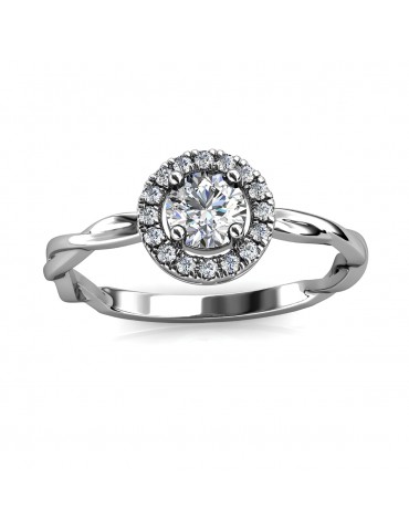 Moissanite Diamond Eléonore Ring