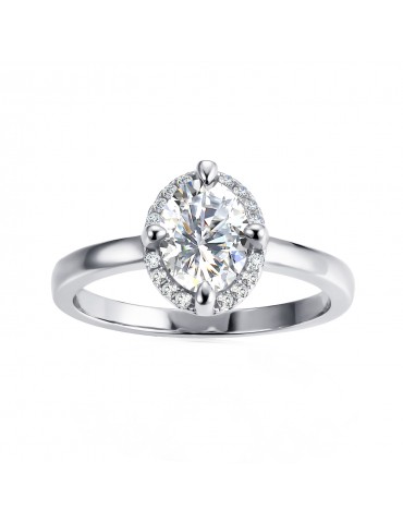 Moissanite Diamond Céline Ring