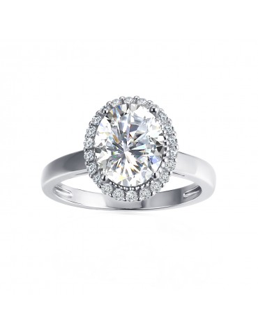 Moissanite Diamond Impériale Ring