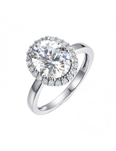 Moissanite Diamond Impériale Ring