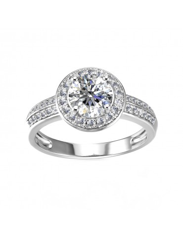 Moissanite Diamond Célestine Ring