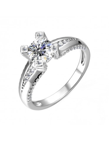 Moissanite Diamond La Auriane Ring