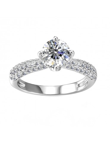 Moissanite Diamond Corinne Ring
