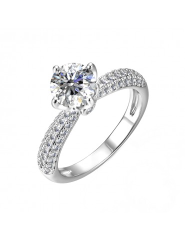 Moissanite Diamond Corinne Ring