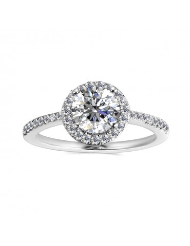 Moissanite Diamond Mon Elaine Ring