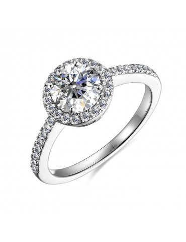 Moissanite Diamond Mon Elaine Ring