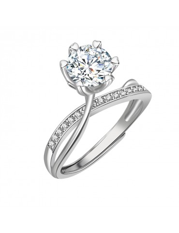 Moissanite Diamond La Inés Ring