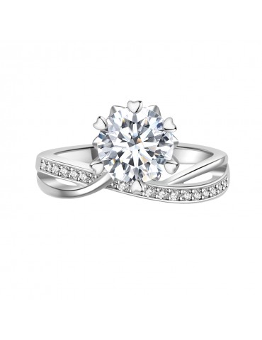 Moissanite Diamond La Inés Ring