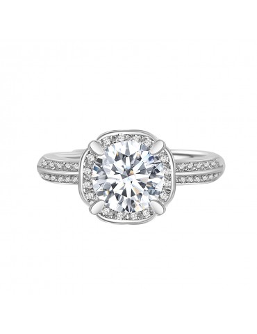 Moissanite Diamond La Clarette Ring