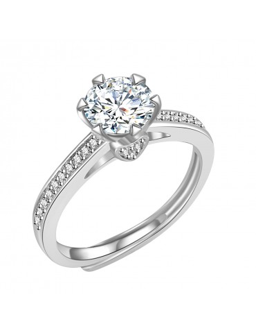 Moissanite Diamond Édelie Ring