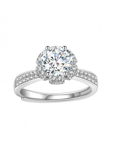 Moissanite Diamond Mon Celine Ring