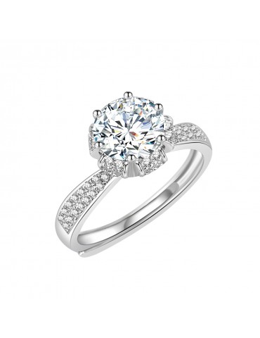 Moissanite Diamond Mon Celine Ring