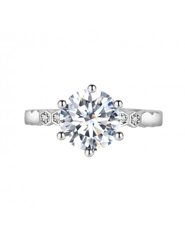 Moissanite Diamond La Margot Ring