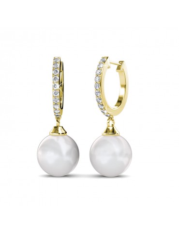 Pearl Clip Earrings