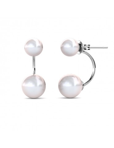 Duo Pearl Earrings
