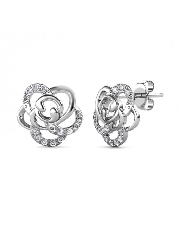 Rose earrings 