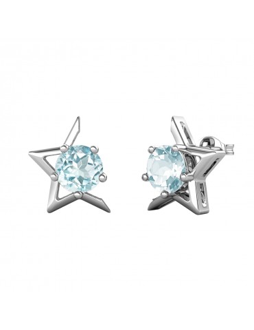 Der Star Topaz Earrings