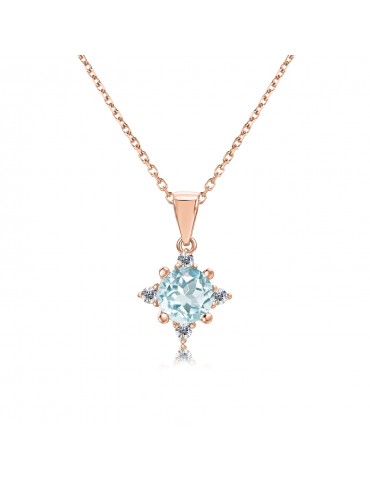 Elsie Topaz Pendant
