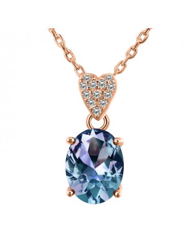 Lyubov' Alexandrite Pendant